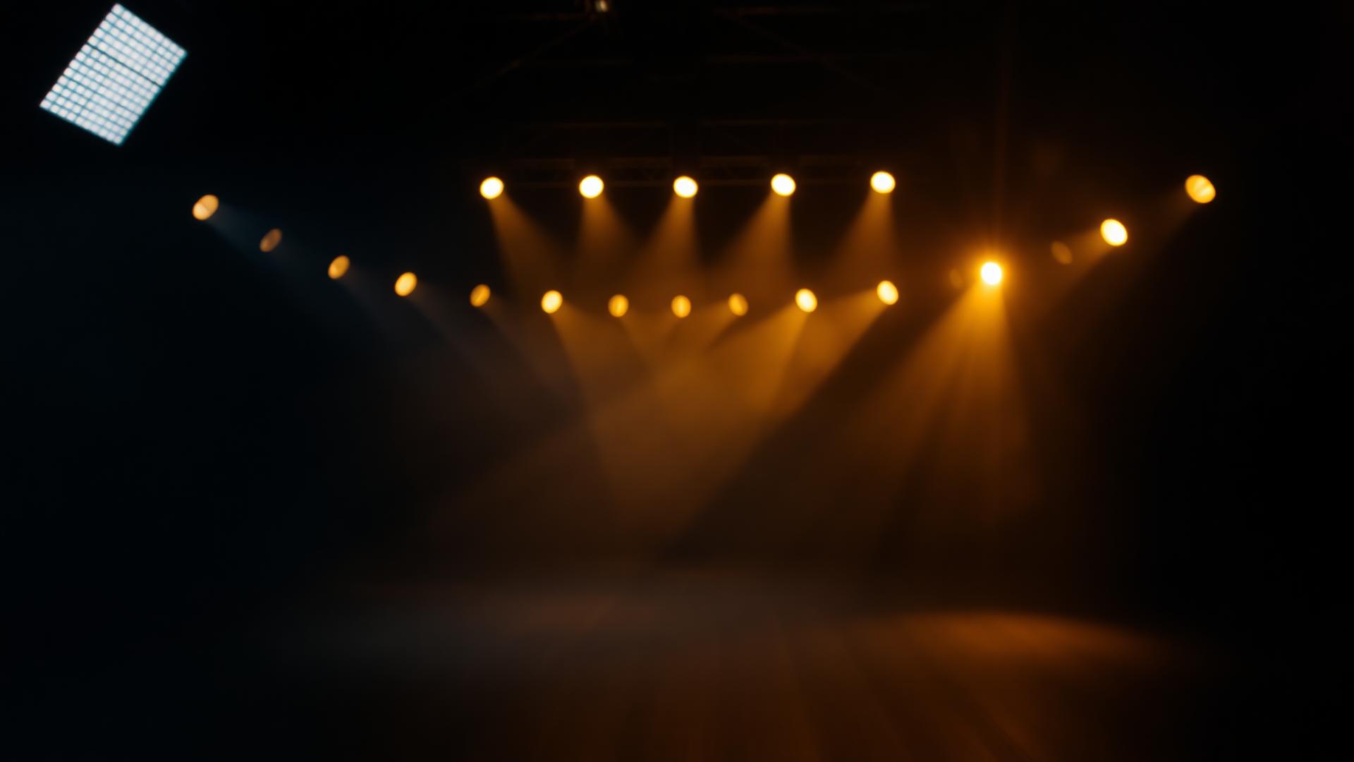 Cinematic studio stage